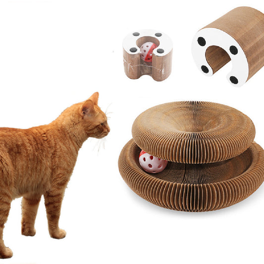 Magic Cat Scratch Board Interactive Scratcher Toy