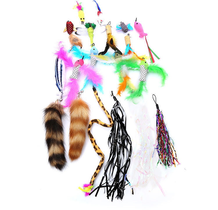 Cat Toy Feather Replacement Head