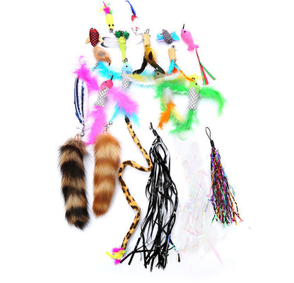 Cat Toy Feather Replacement Head