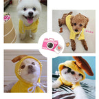 Warm Winter Dog Fruit Hoodie