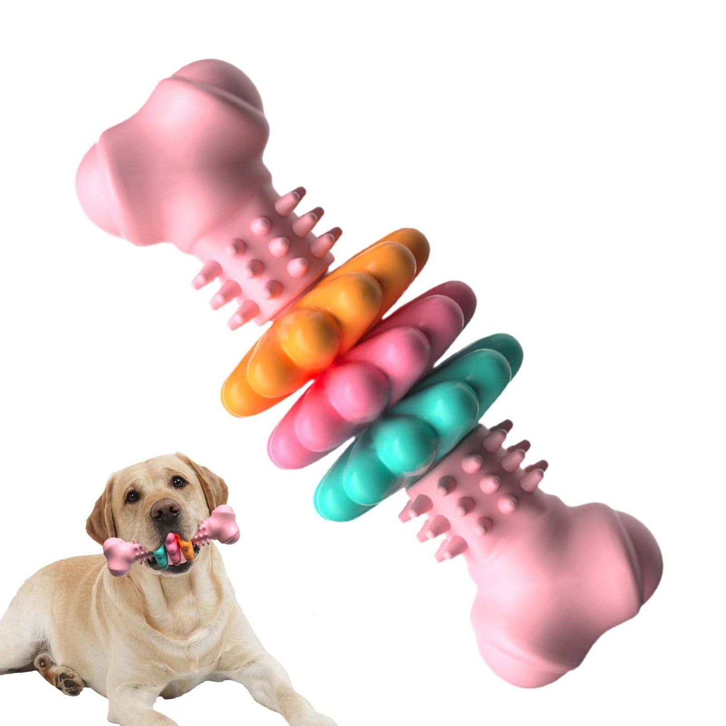 Indestructible Teeth Cleaning Dog Bite Toy