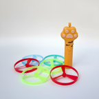 ToyTigris Electric Flying Disc Launcher Cat Toy