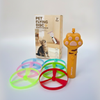 ToyTigris Electric Flying Disc Launcher Cat Toy