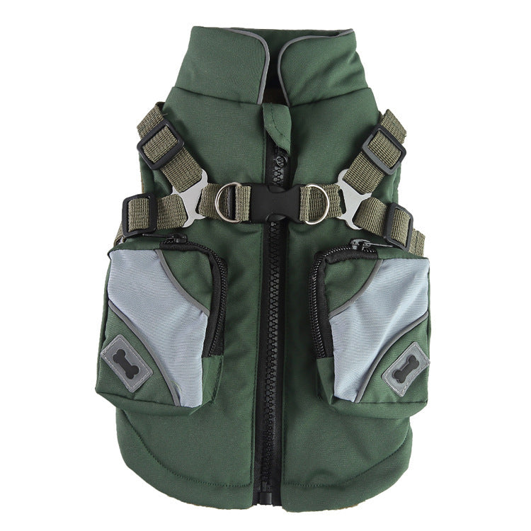 Winter Zipper Dog Jacket