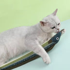 Plush fish toy for cats