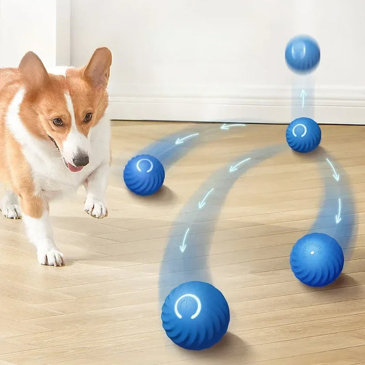 Automatic Moving Dog Toy Ball Jumping And Rotating