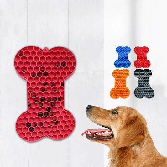 Silicone dog non-slip placemat