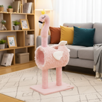 Flamingo Sisal Cat Climbing Frame Toy