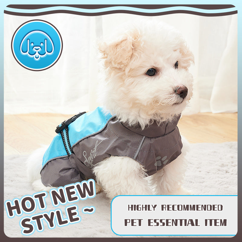 Waterproof Summer Dog Raincoat – Lightweight Puppy Jacket for Small & Medium Dogs