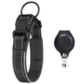 Airtag Pet Collar with Protective Leather Case