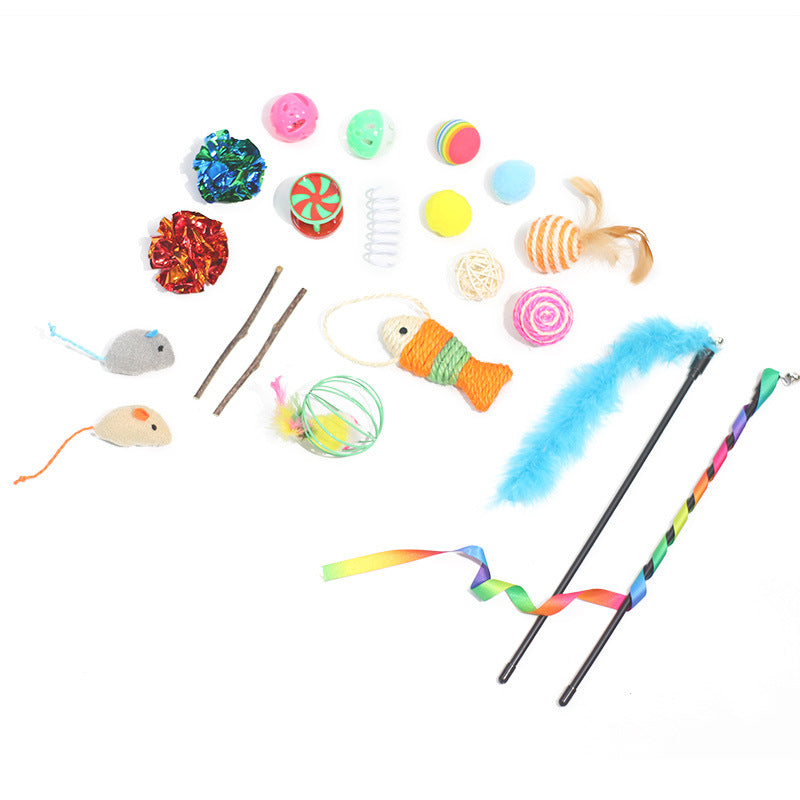 ToyTigris Foldable Cat Tunnel Toy