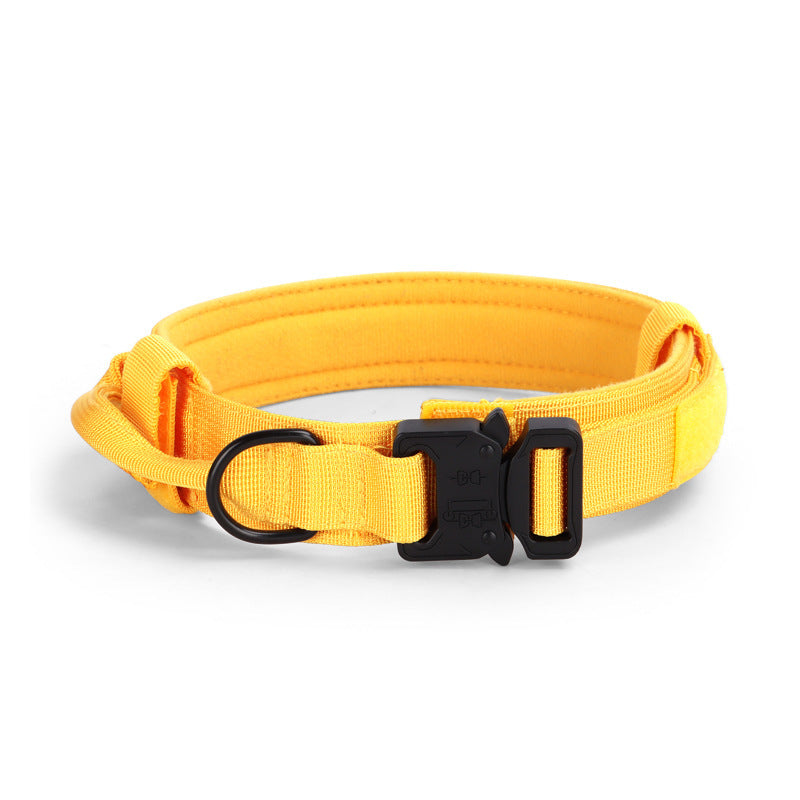 Tactical Dog Collar – Adjustable Military Nylon with Metal Buckle