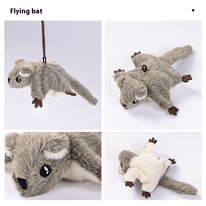 Flapping Bird Cat Toy with Realistic Sounds