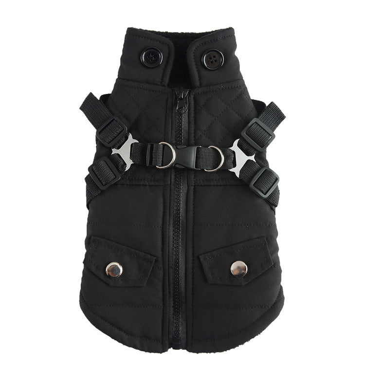 Winter Zipper Dog Jacket