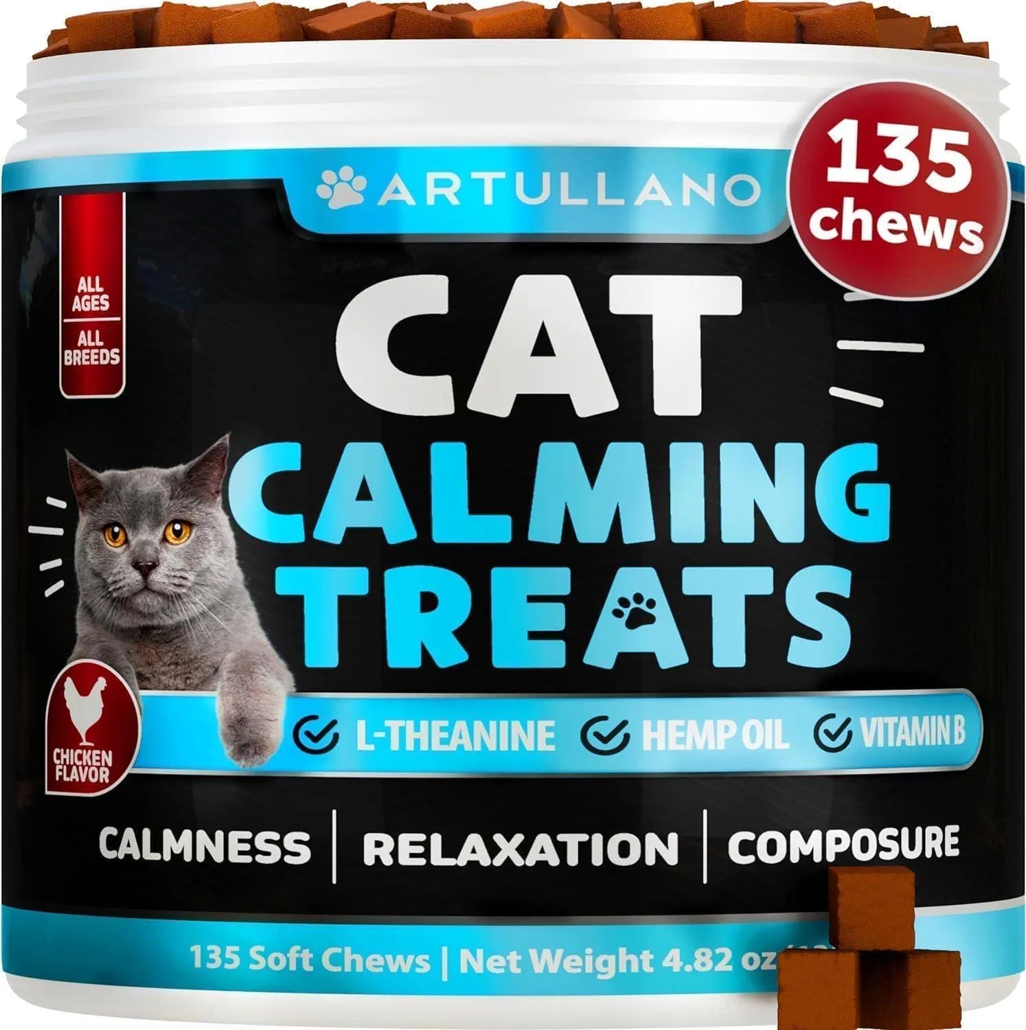 Calming Treats For Stress & Anxiety Relief