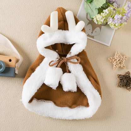 Festive Christmas Pet Cloak