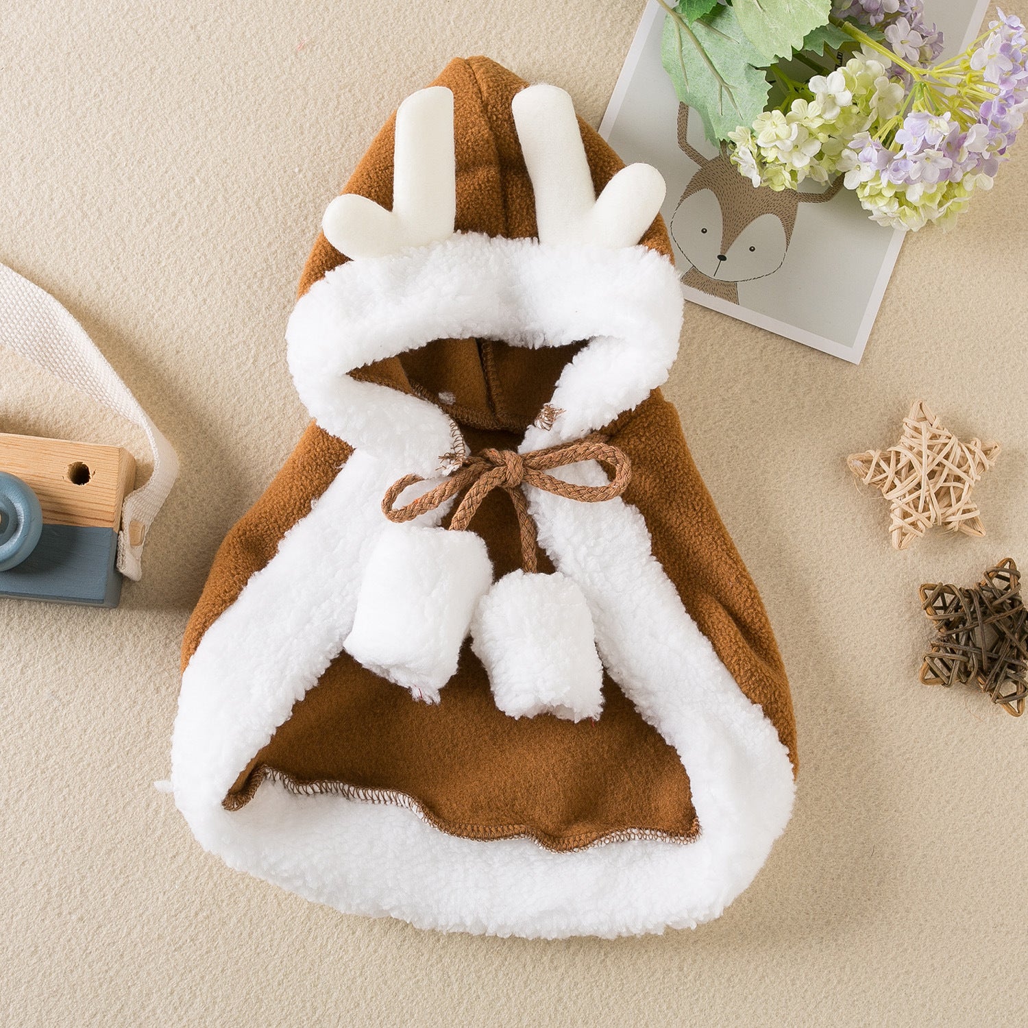 Festive Christmas Pet Cloak