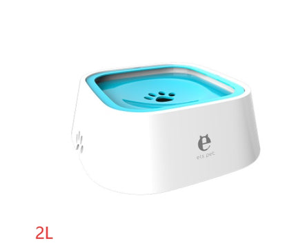 1.5L Pet Water Bowl Anti-Overflow