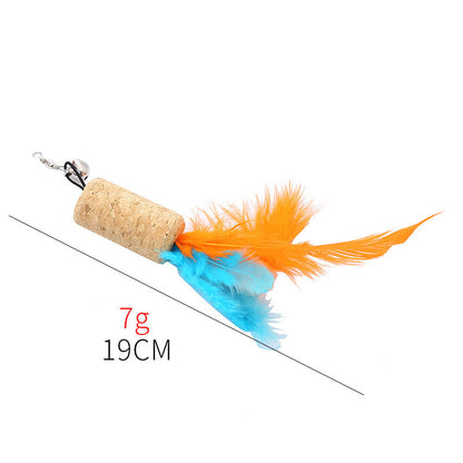 Cat Toy Feather Replacement Head