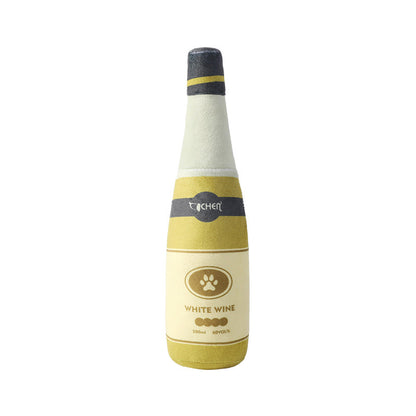Champagne Bottle Dog Bite Toy