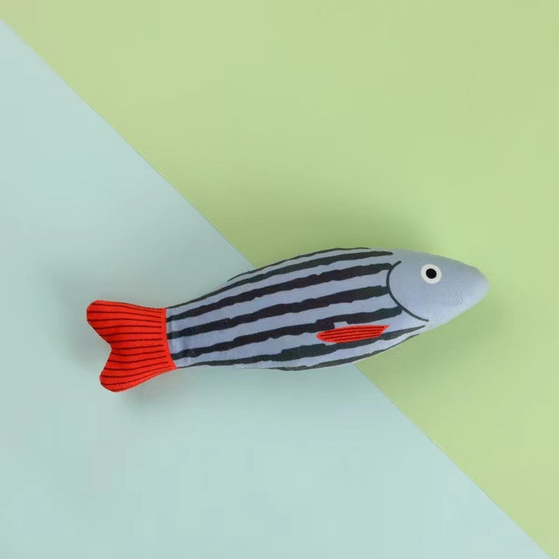 Plush Fish Catnip Toy