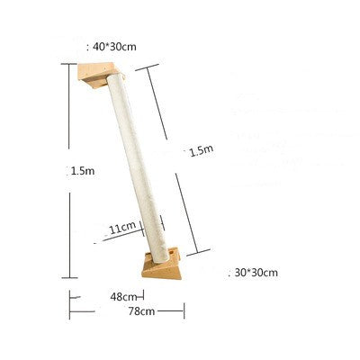 Solid Wood Large Cat Climbing Frame