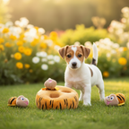 Simulated Plush Beehive Dog Toy with Squeaker