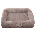 Winter Plush Dog Bed