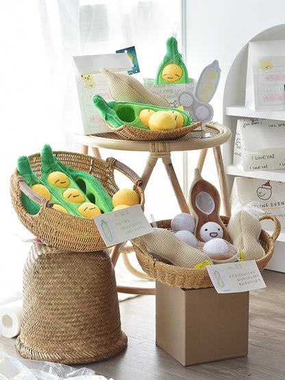 Puzzle Hidden Food Dog Toy With Paper Sound