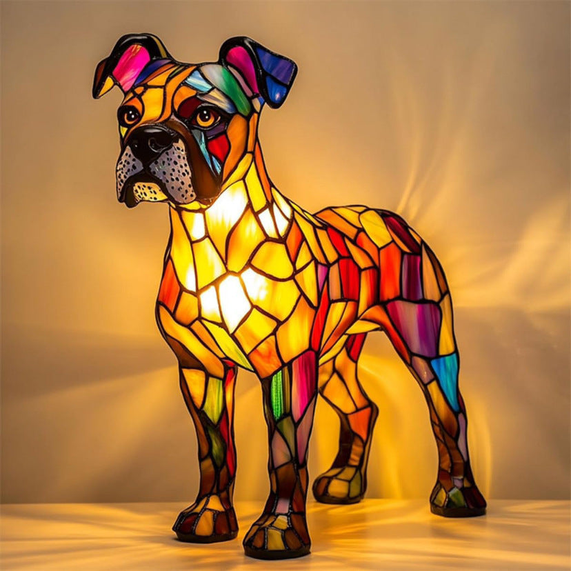 LED Animal Night Lamp - Creative Desktop Pet Light