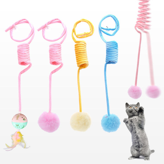 ToyTigris Interactive Spring Cat Toy