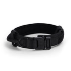 Tactical Dog Collar – Adjustable Military Nylon with Metal Buckle