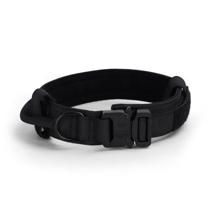 Tactical Dog Collar – Adjustable Military Nylon with Metal Buckle