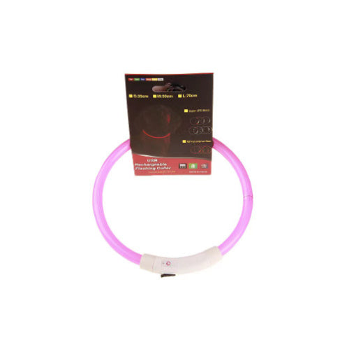 USB wiederaufladbares LED-Hundehalsband