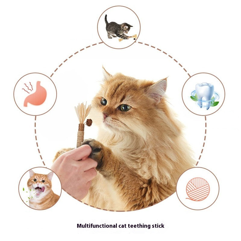 Cat Bite Stick Toy
