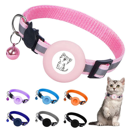 Apple AirTag Pet Tracker – Reflective Collar