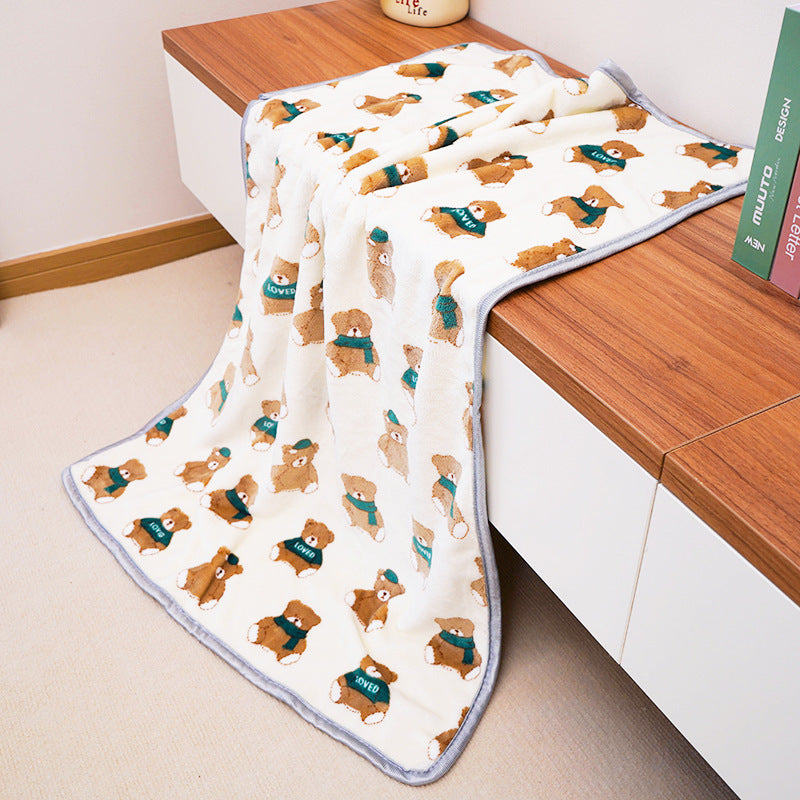 Soft Warm Pet Blanket – Cozy Dog & Cat Sleep Pad and Bed Cover