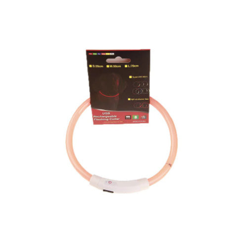 USB wiederaufladbares LED-Hundehalsband