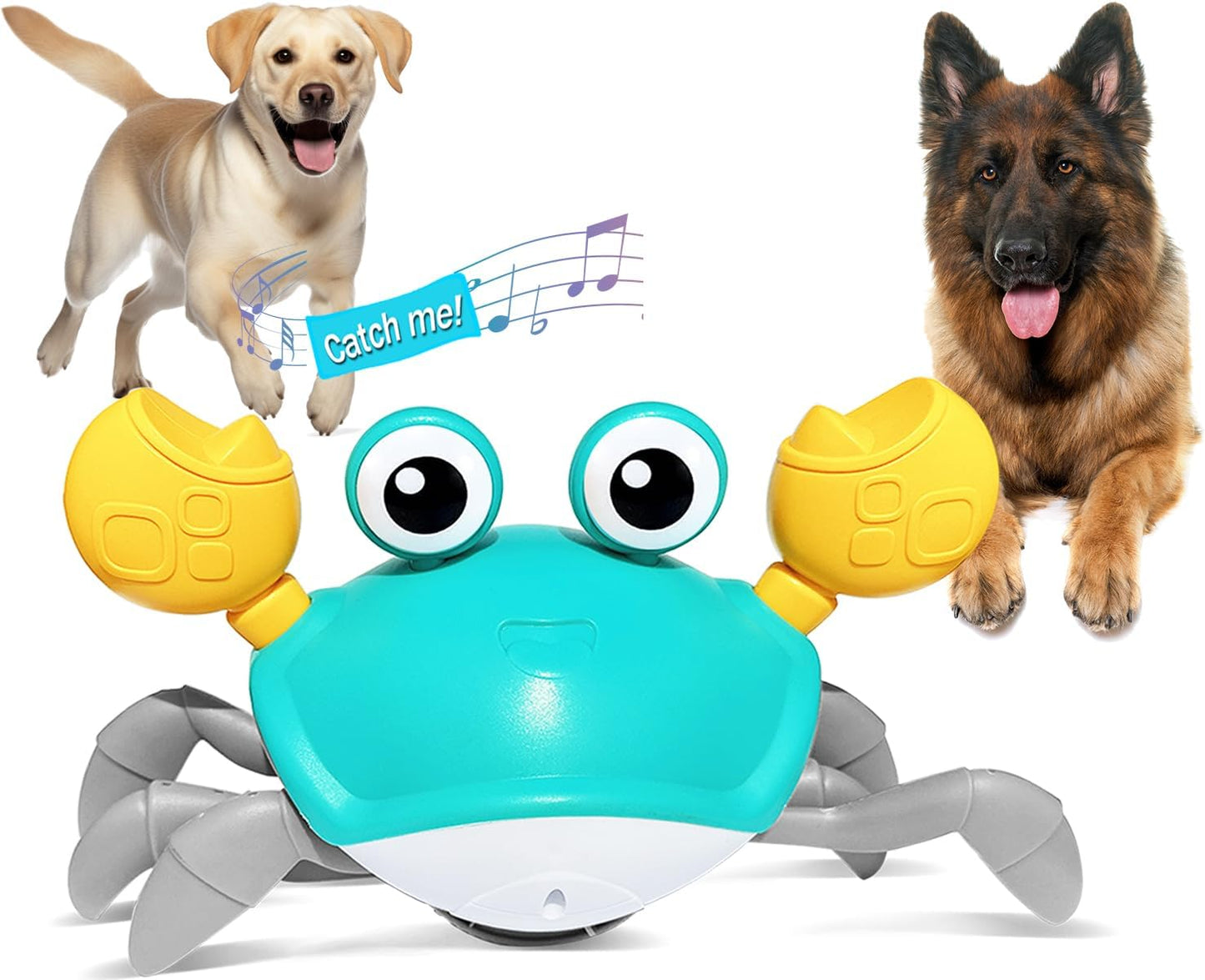 Sounding Crawling Crab Pet Toy
