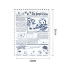 ToyTigris Realistic Crinkle Newspaper Dog Toy