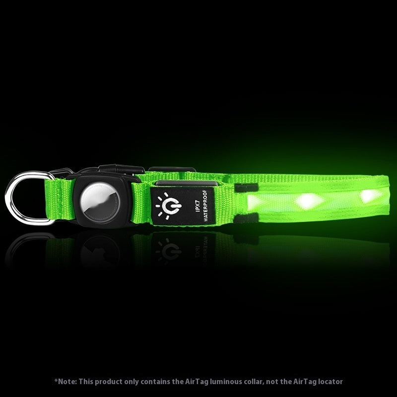 Wasserdichtes LED-Halsband für Haustiere