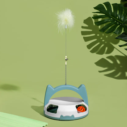 Interactive Chew Resistant Artifact Tickles Cat Toy