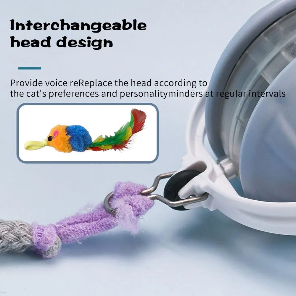 Multifunction Smart Cat Toy Ball Interactive Rolling & Sound Play