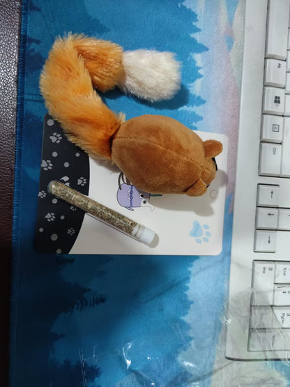 Long Tail Mouse Cat Teaser Toy