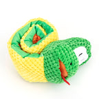 IQ Training Squeaky Snake Dog Toy