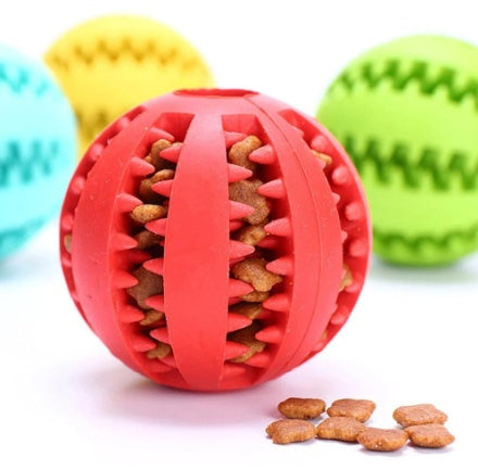 Interactive Dog Food Dispensing Ball