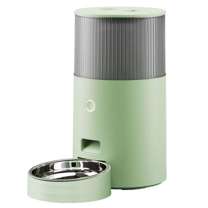MEFU Smart Pet Feeder App-Controlled Automatic Feeding for Cats & Small Dogs