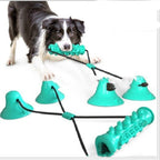 Suction Cup Bite Dog Toy