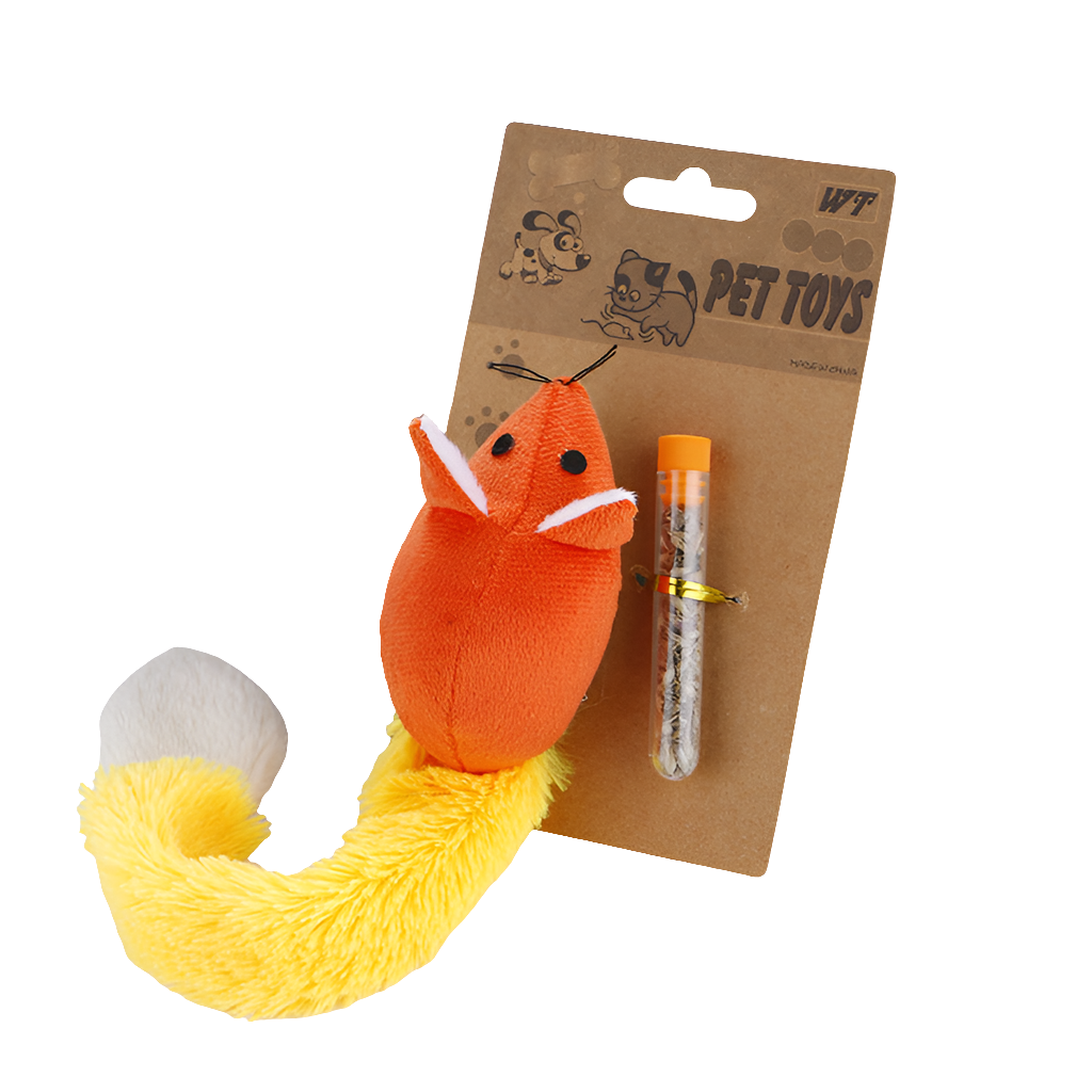Long Tail Mouse Cat Teaser Toy