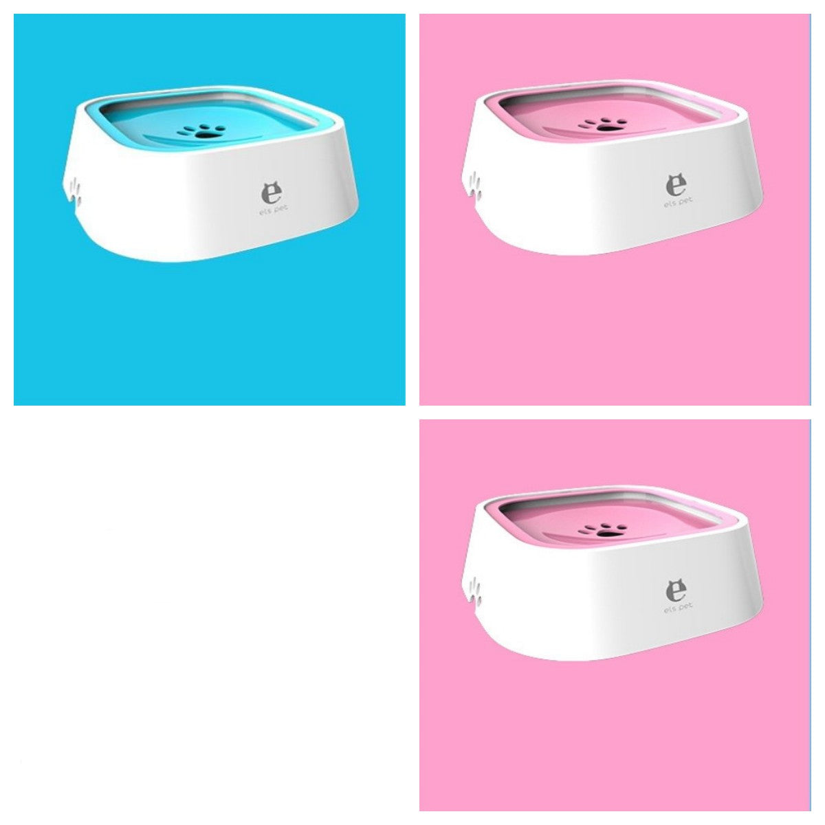 1.5L Pet Water Bowl Anti-Overflow